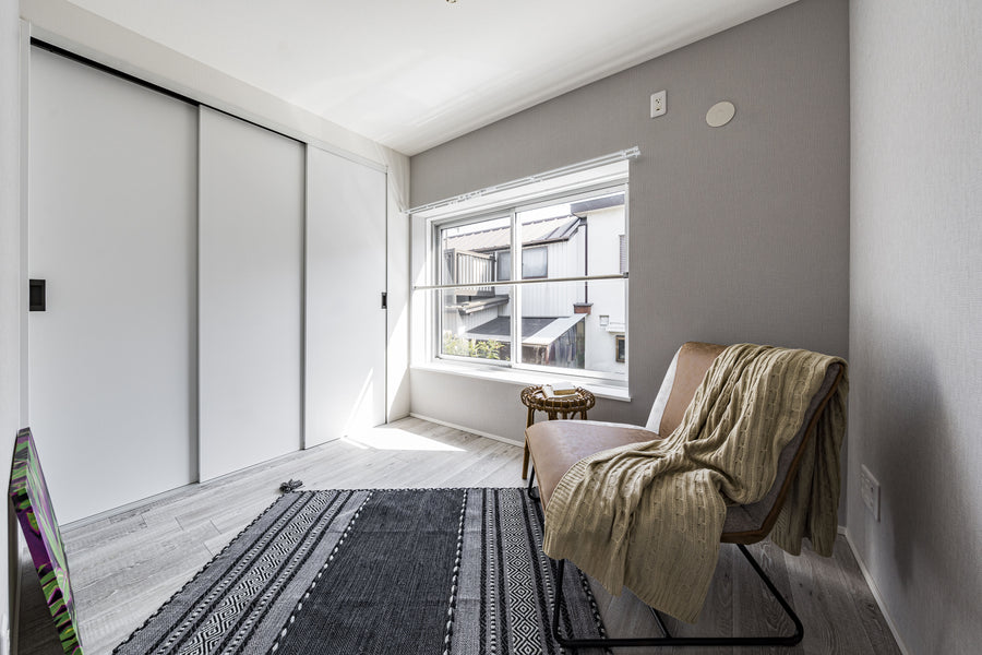 シャニール ラグ ネイビー