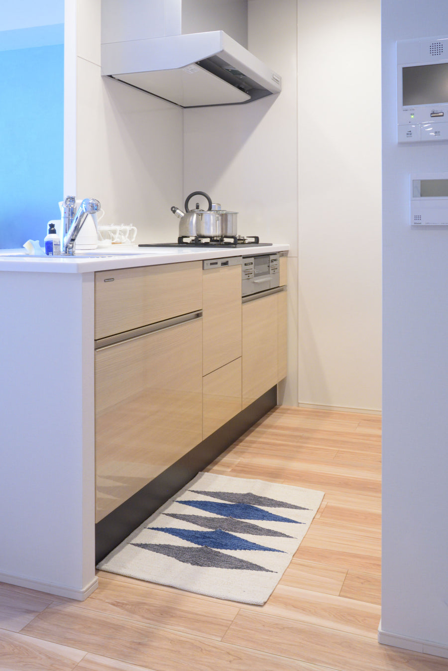 Kitchen Mat Blue