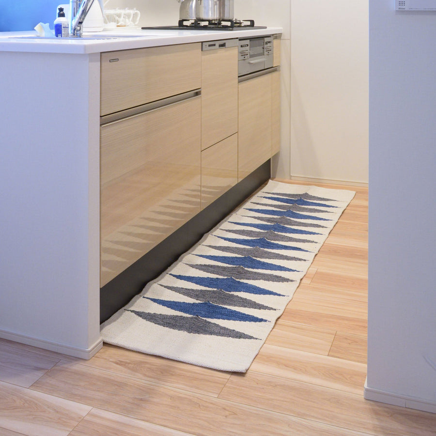 Kitchen Mat Blue