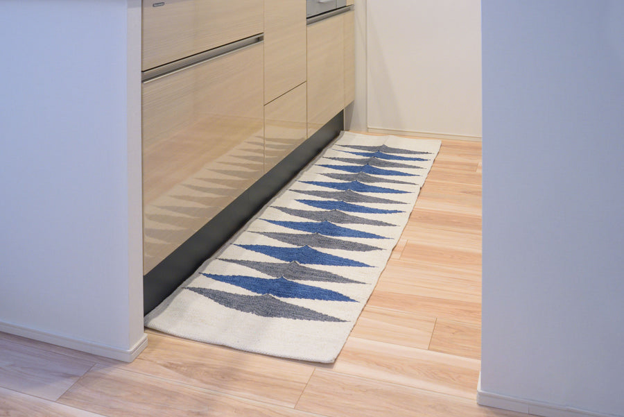 Kitchen Mat Blue