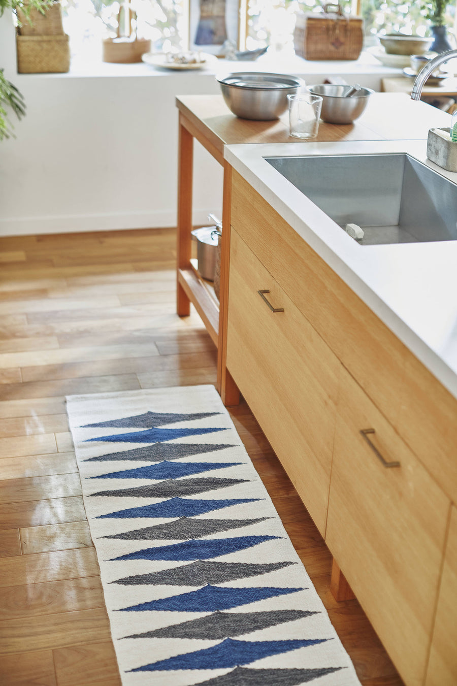 Kitchen Mat Blue