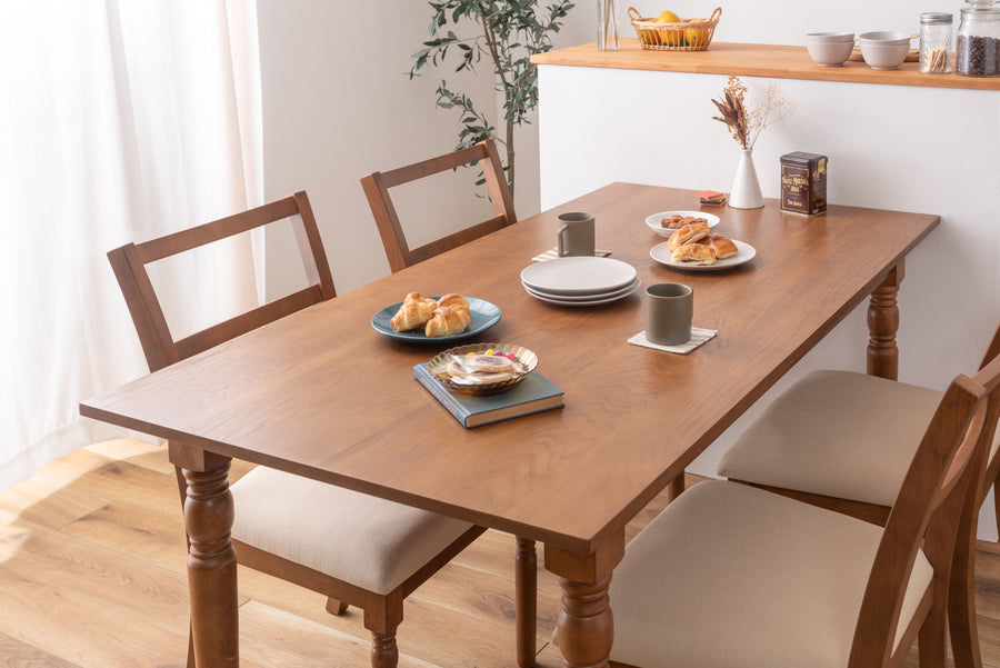 Dining table brown