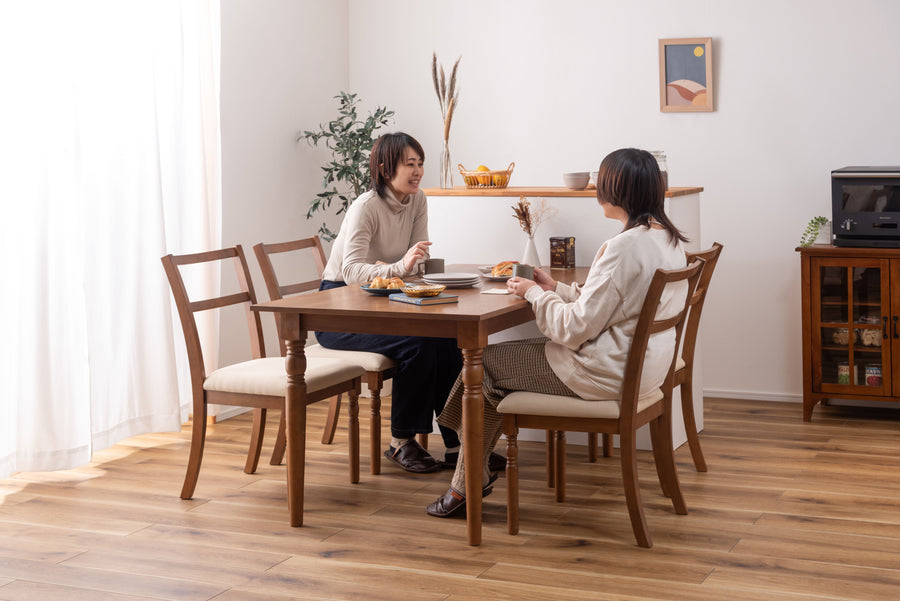 Dining table brown