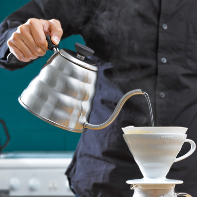 V60 ドリップケトル・ヴォーノ 1200ml ヘアラインシルバー