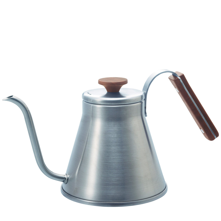 V60 ドリップケトル・ウッド 120ml ヘアラインシルバー