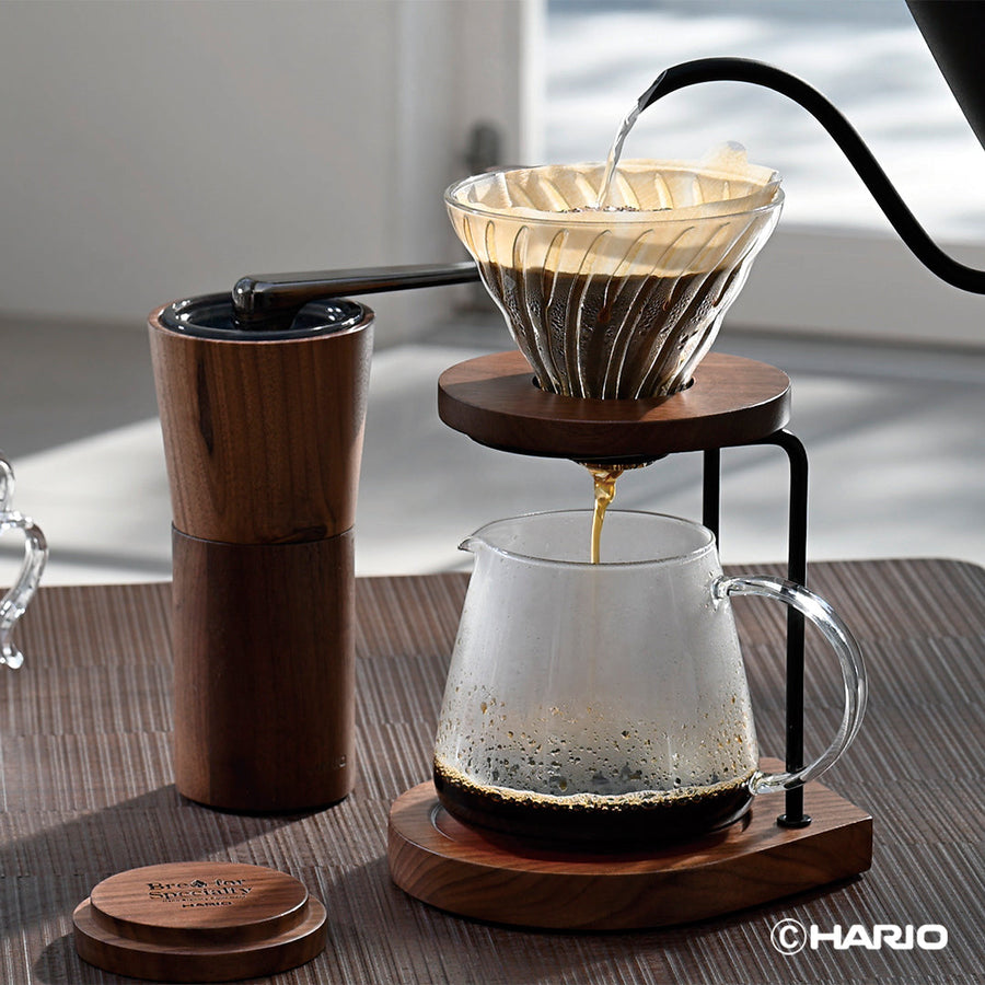 Coffee mill, walnut