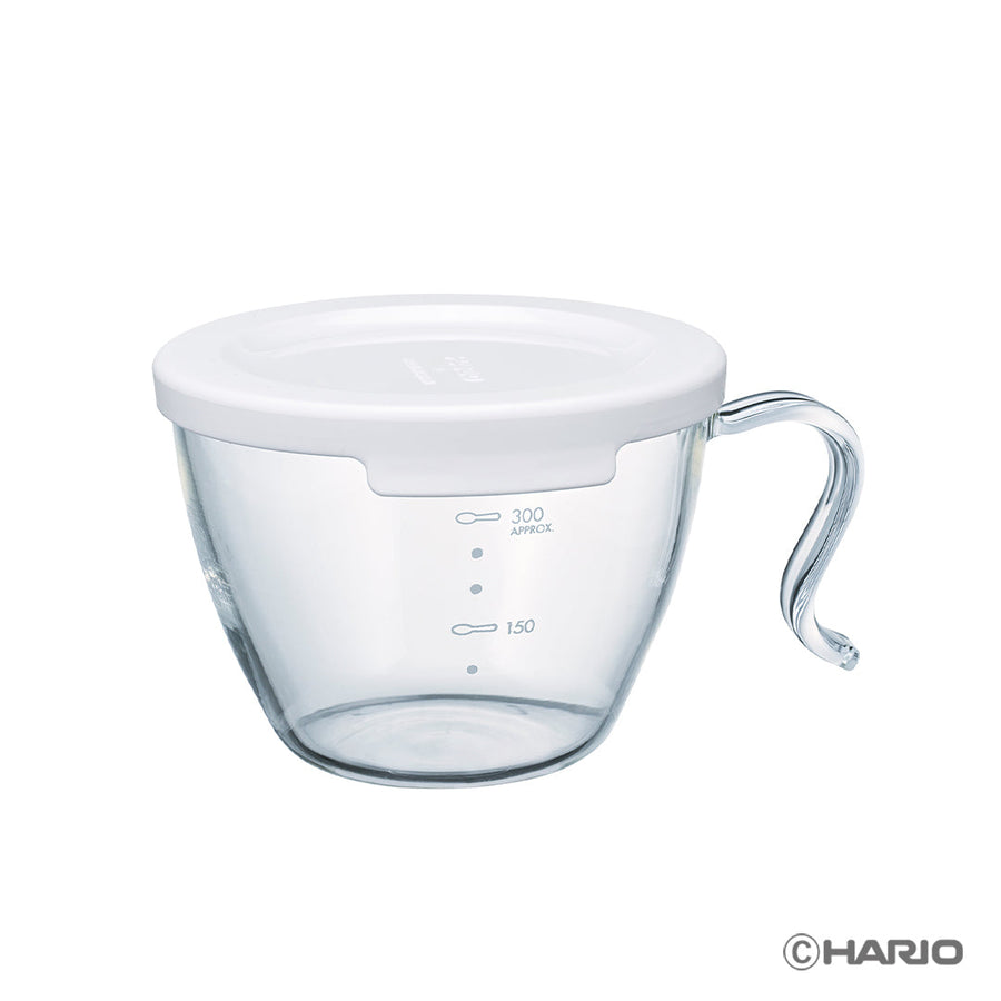 Glass microwave soup cup