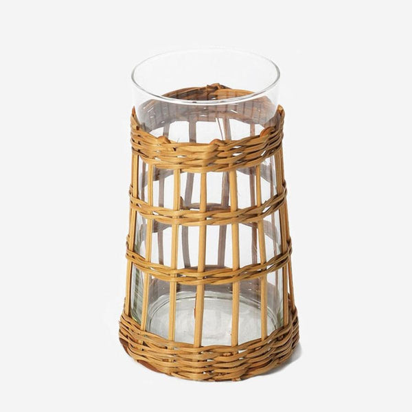 Rattan Flower Vase S