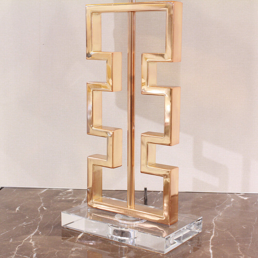 Oriental Tribal Pillar Table Lamp