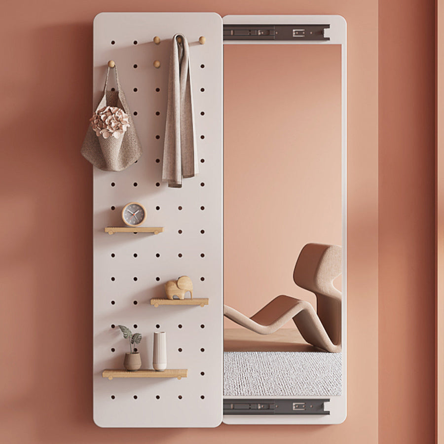 Multifunctional wall storage with long mirror