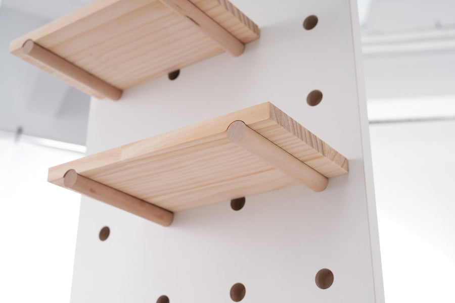 Multifunctional wall storage with long mirror