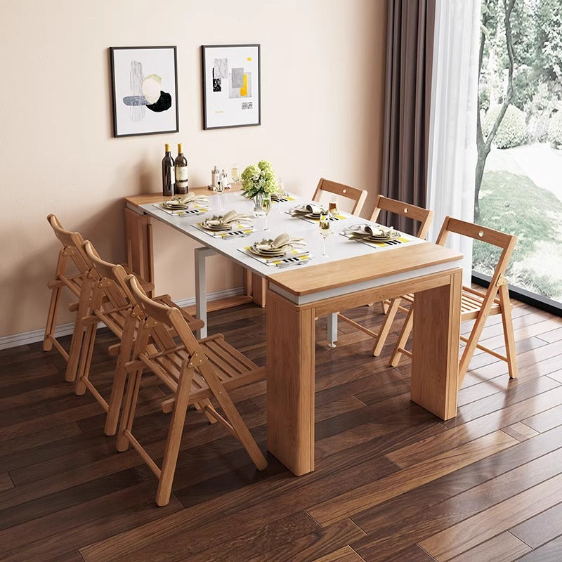 Extendable dining table