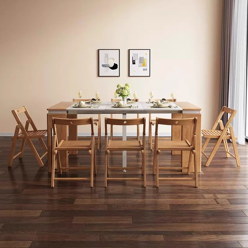 Extendable dining table
