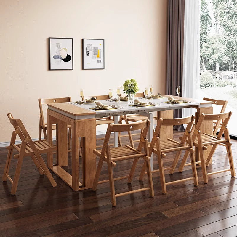 Extendable dining table