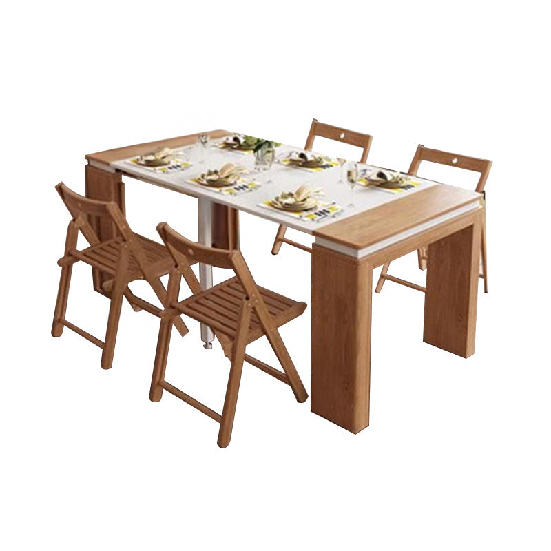 Extendable dining table