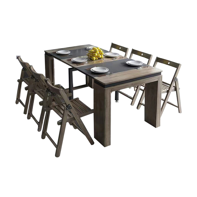 Extendable dining table