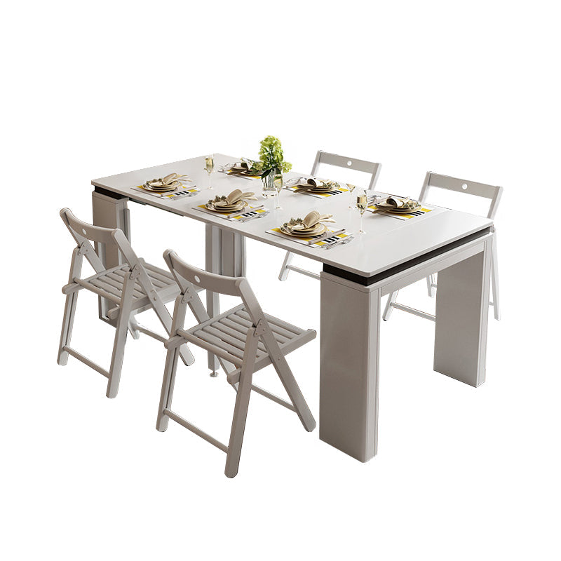 Extendable dining table