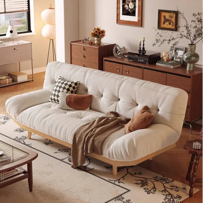 Corduroy comfortable sofa bed