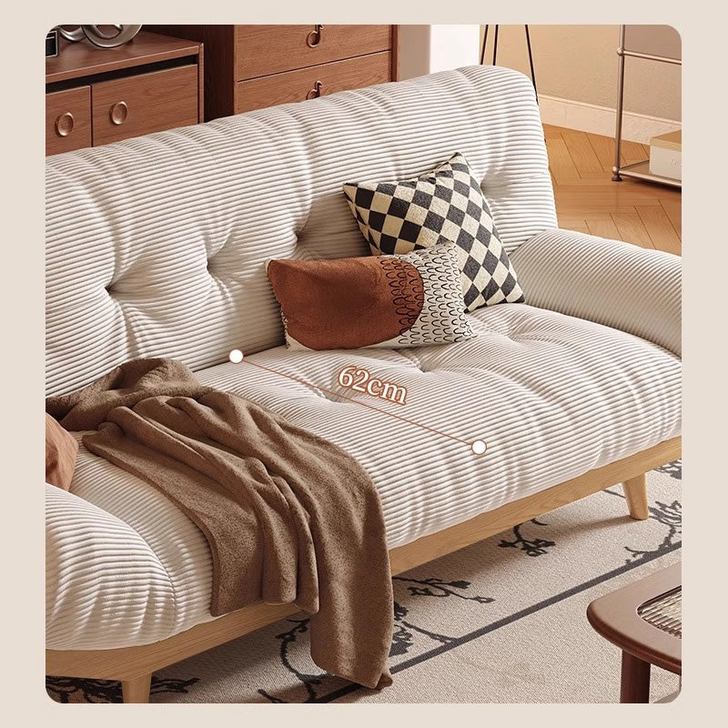 Corduroy comfortable sofa bed