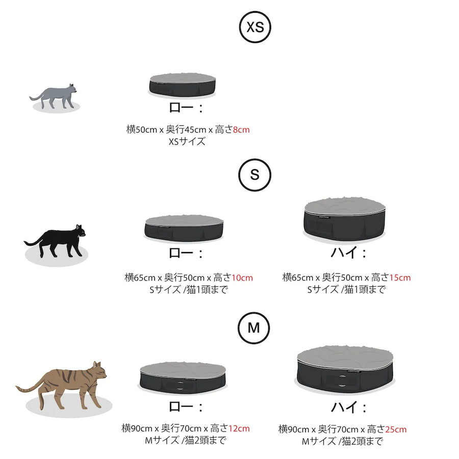 ambient lounge(アンビエントラウンジ) 猫ペットラウンジ ハイ XXL