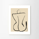 Anna Mörner Silhouette 30×40cm