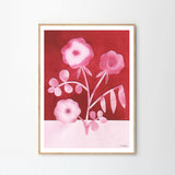 Anna Ravn Bjørn Pink Peas in Bloom A4