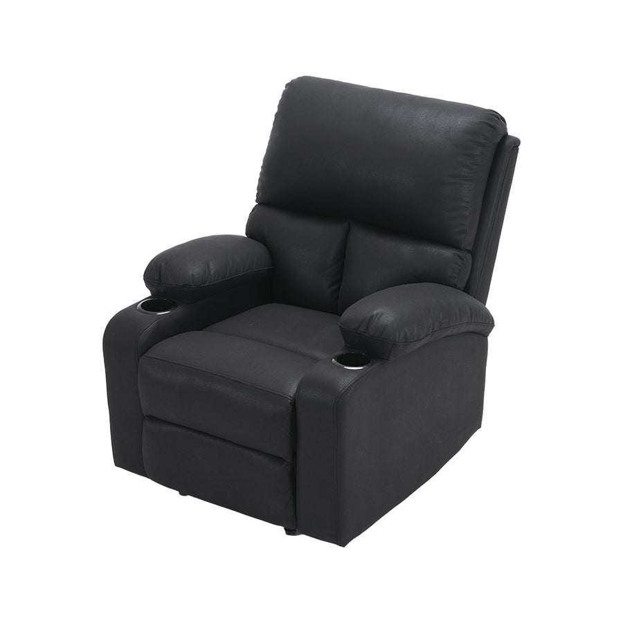 Electric double cushion reclining sofa