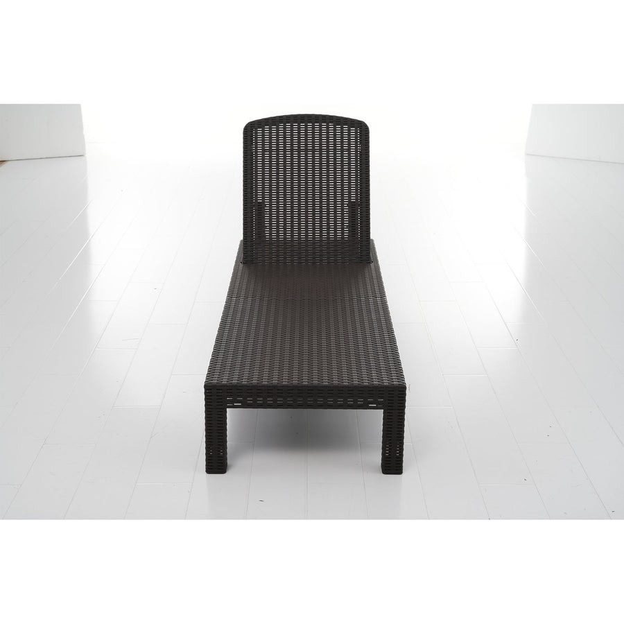 Outdoor 4-level adjustable garden chair