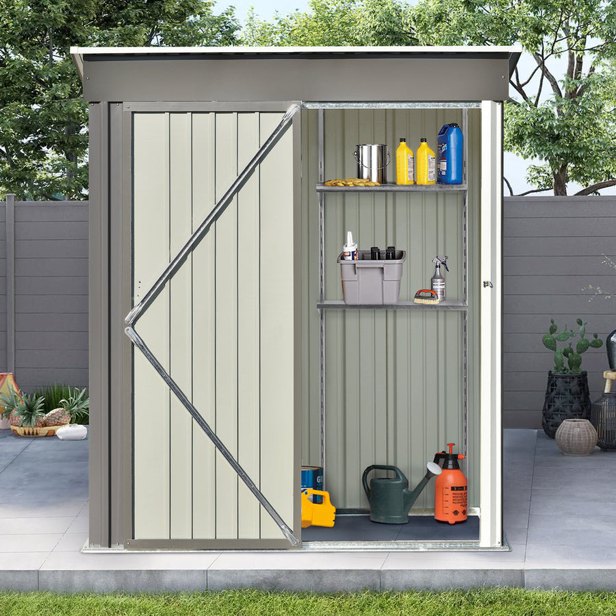 Large outdoor waterproof steel storage unit