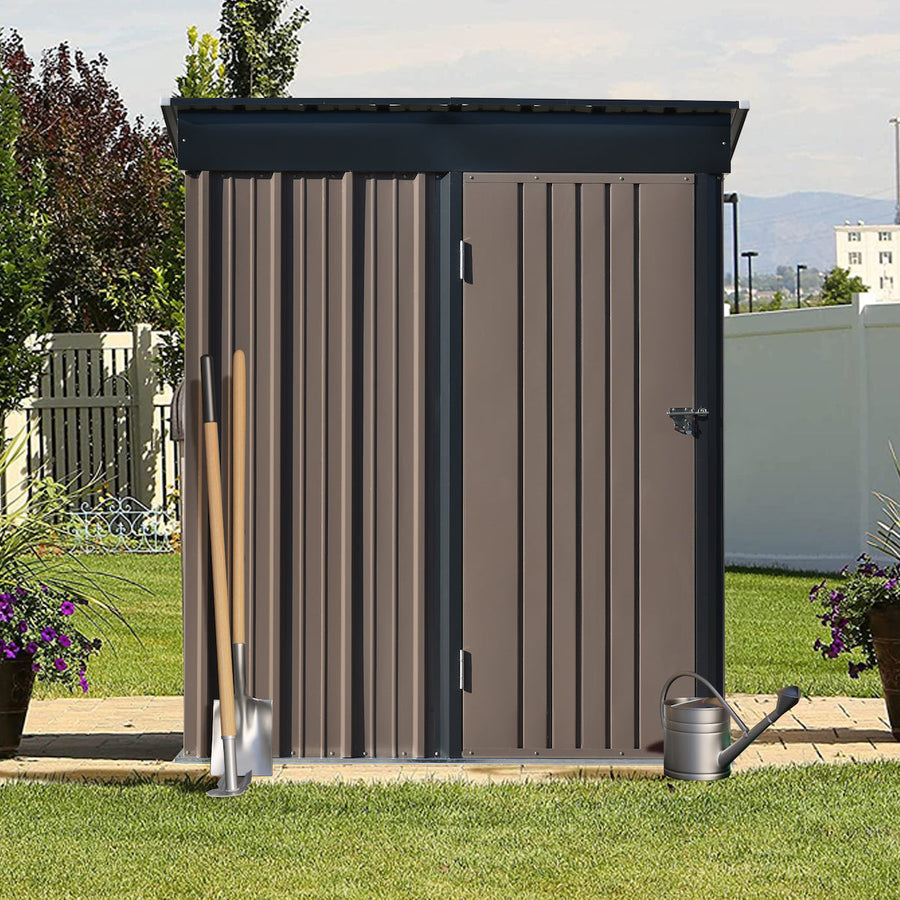 Large outdoor waterproof steel storage unit