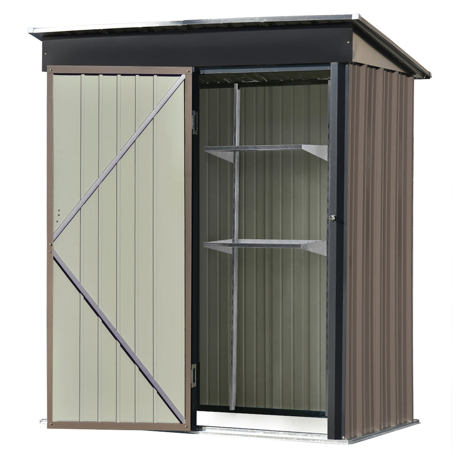 Large outdoor waterproof steel storage unit