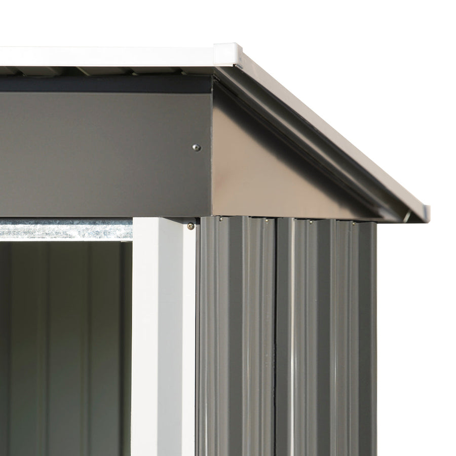 Large outdoor waterproof steel storage unit