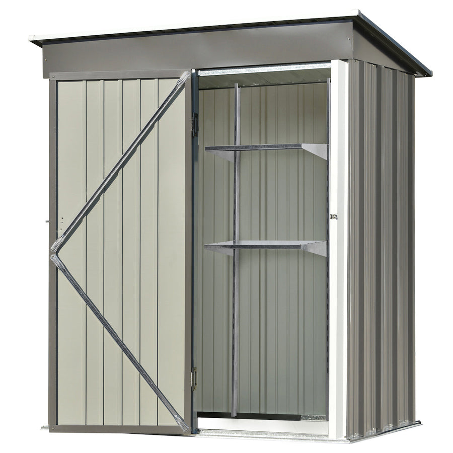 Large outdoor waterproof steel storage unit