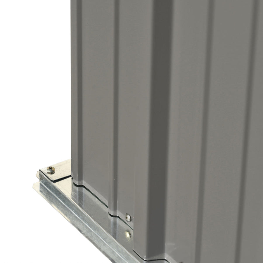 Large outdoor waterproof steel storage unit