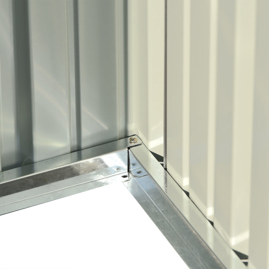 Large outdoor waterproof steel storage unit