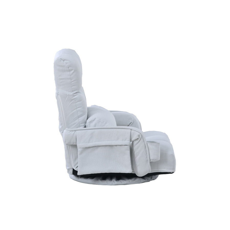 Swivel PU leather 1-seater sofa