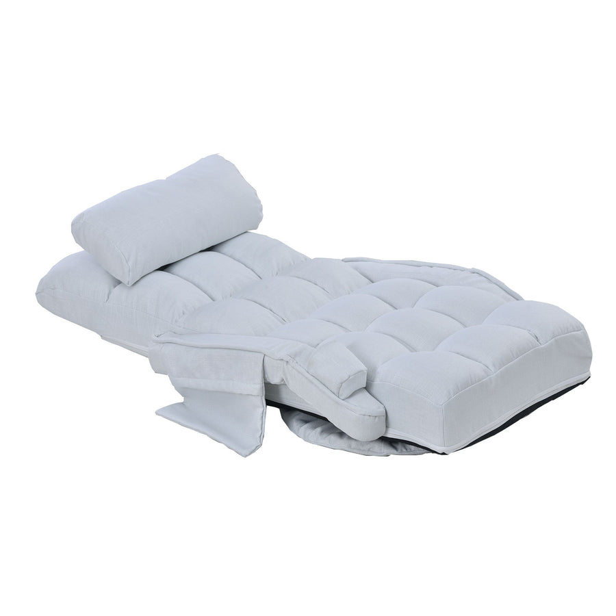 Swivel PU leather 1-seater sofa