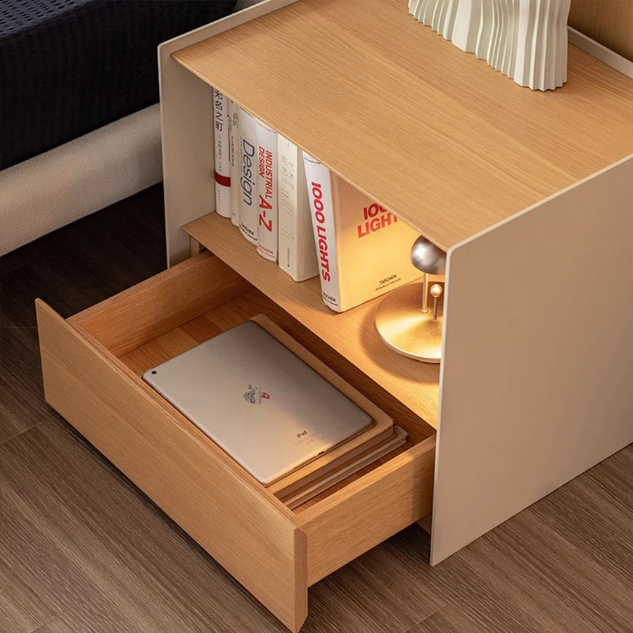Bedside table with storage