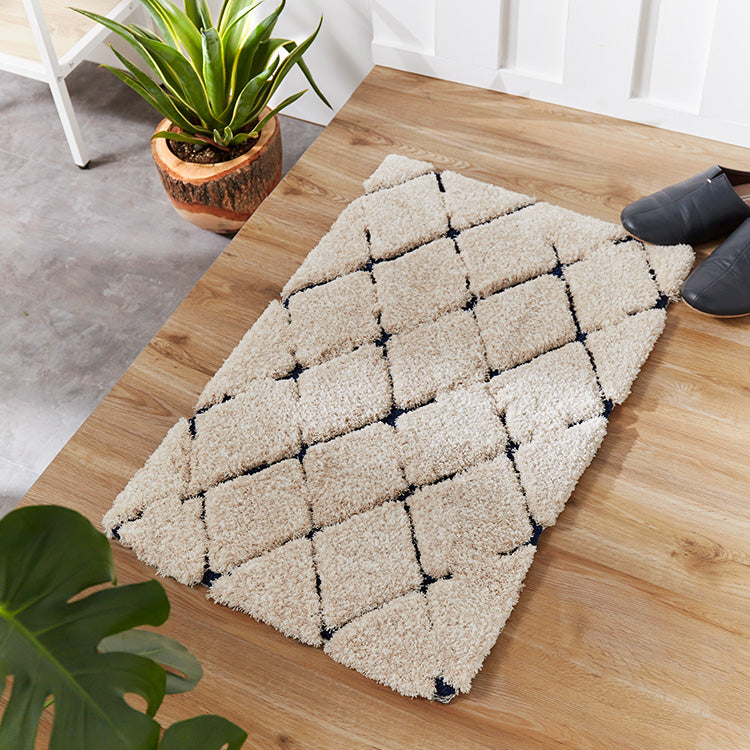 Rectangular Rug Shaggy Rug Entrance Mat