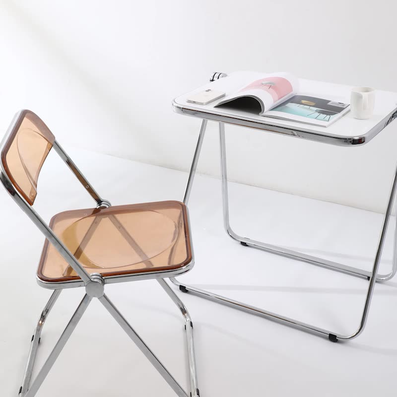 Clear pipe chair