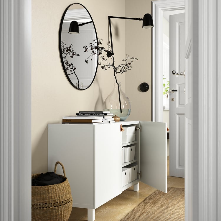 BESTÅ TV stand with doors