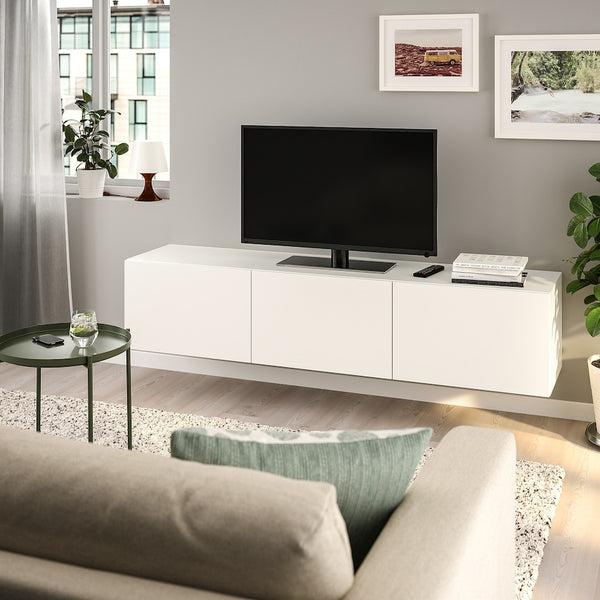 BESTÅ TV stand with doors