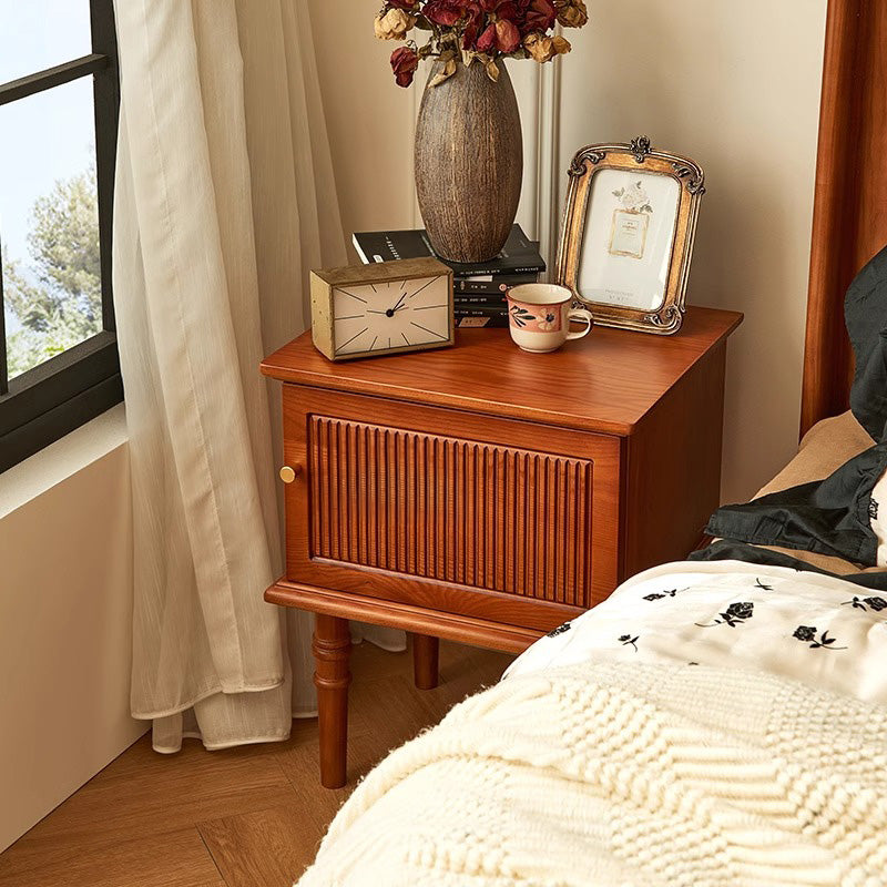 Classic wooden nightstand