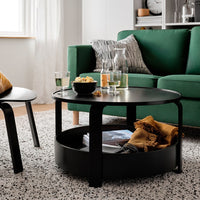 イケア IKEA ボルゲビー BORGEBY ローテーブル 丸型 IKEA (イケア) BORGEBY（ボルゲビー）コーヒーテーブル