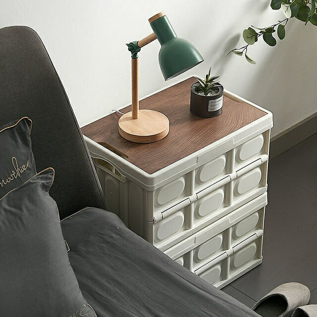 Half Moon Storage Box, 3 Tiers, 360 Degree Rotation