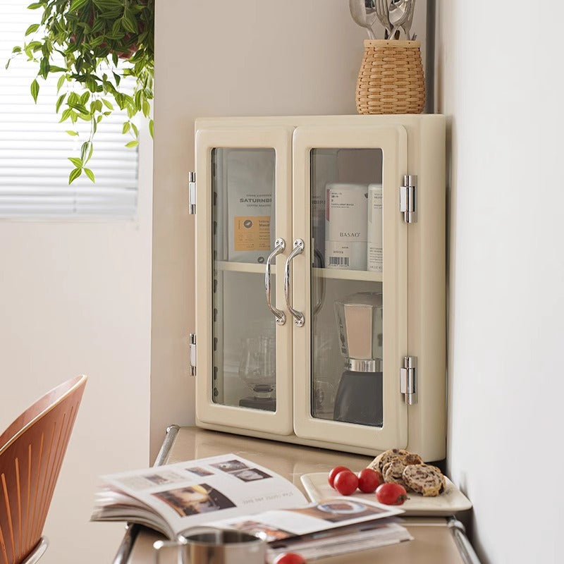 Designer corner cabinet