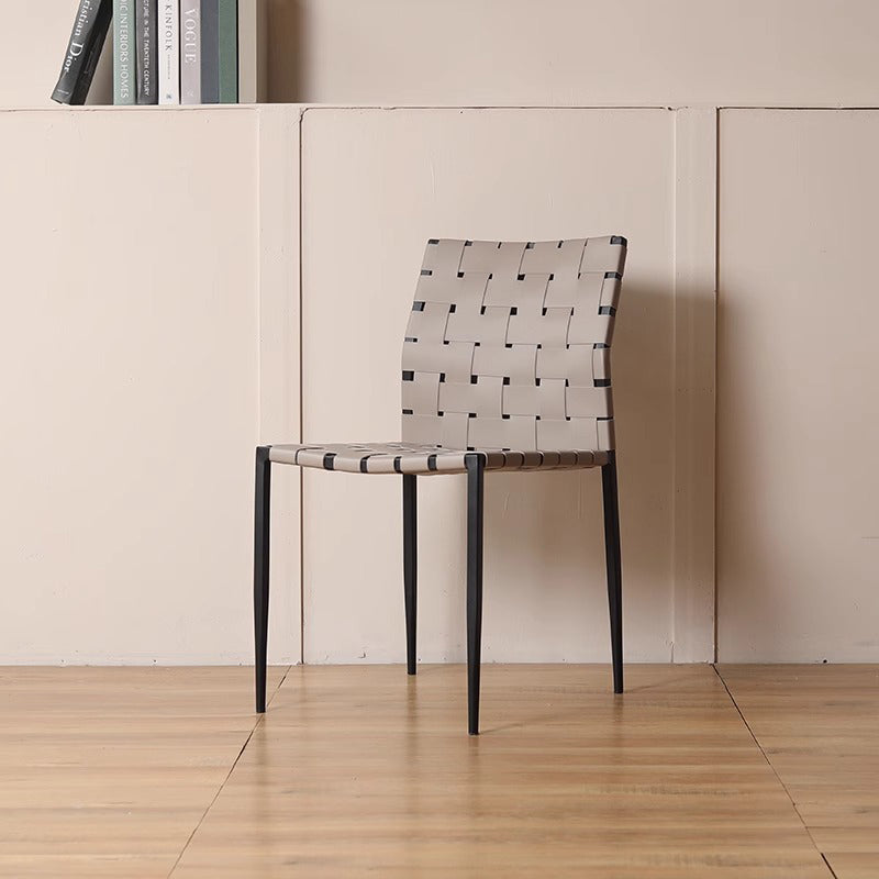 Mesh Leather Dining Chair