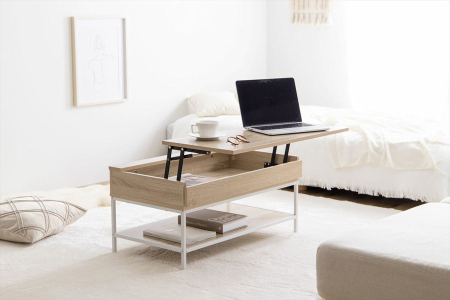 Height-adjustable center table