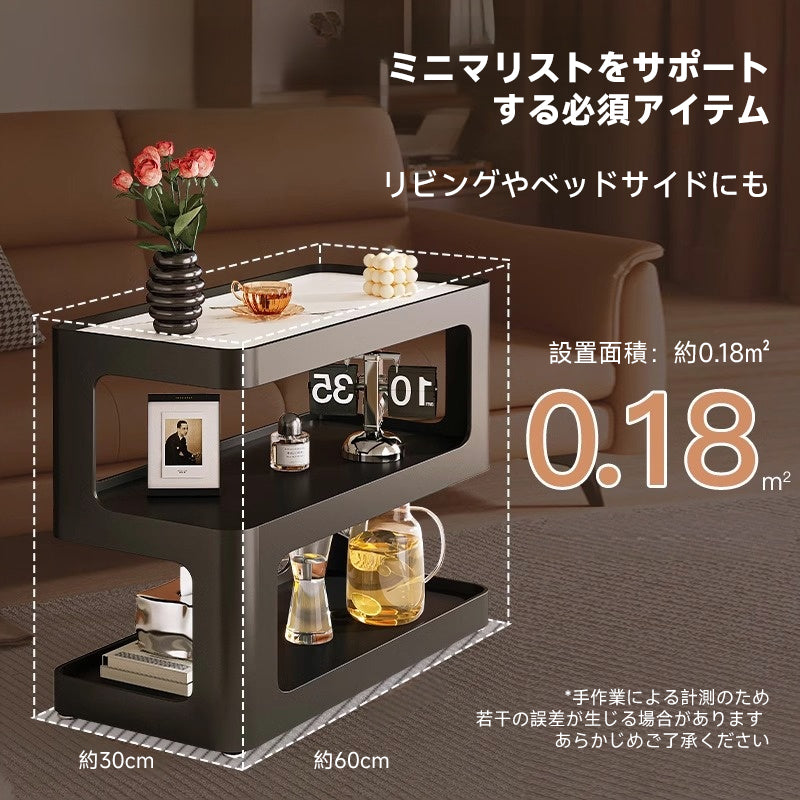 セラミック天板スチールサイドワゴン