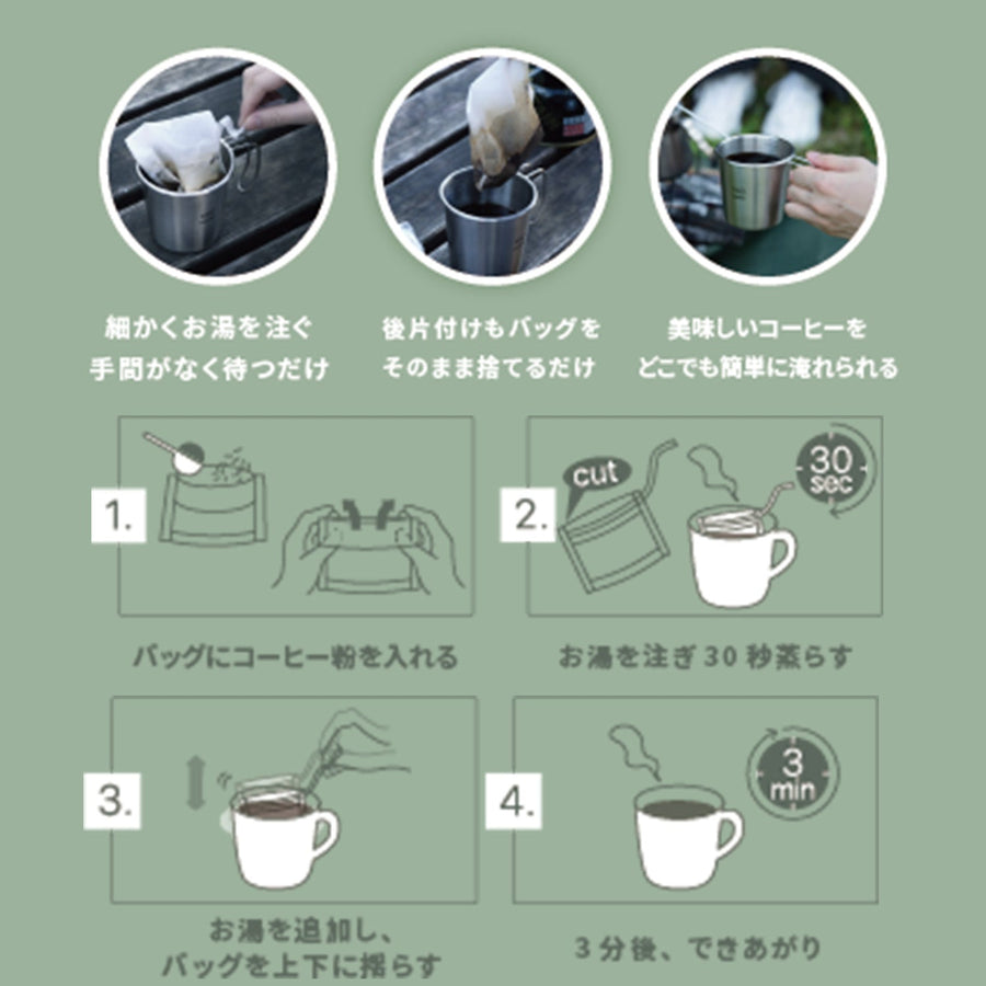 ディップコーヒーバッグ